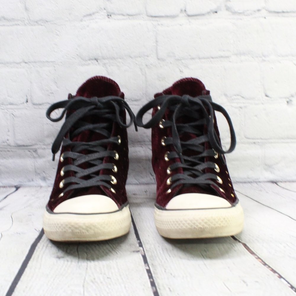 CONVERSE Studded Chuck Taylor Sneakers Size 7 - Picture 4 of 10